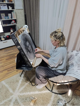 Foto de la obra, opinión de IRINA